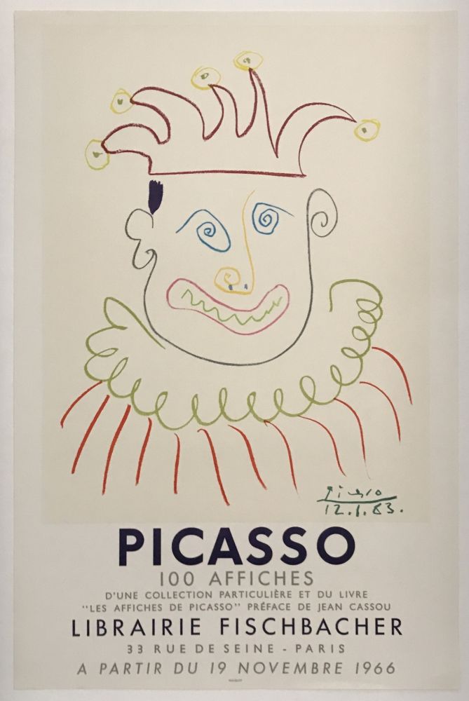 Литография Picasso - 100 Affiches 