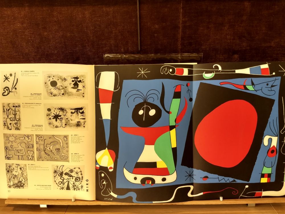 Иллюстрированная Книга Miró - 10 ans edition