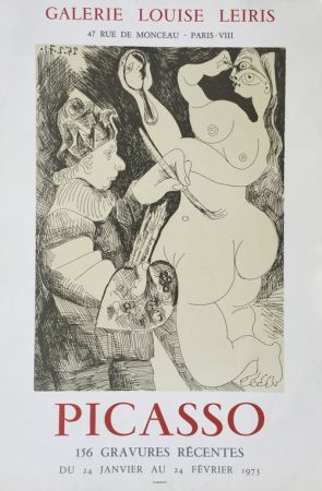 Литография Picasso - 156 Gravures Recentes