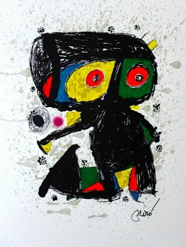 Литография Miró - 15 ans Poligrafa