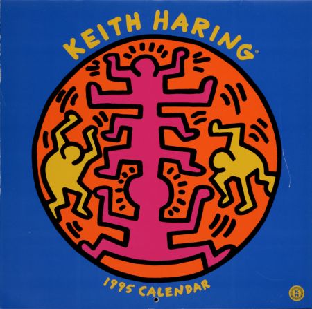 Гашение Haring - 1995 Calendar (Ephemera)