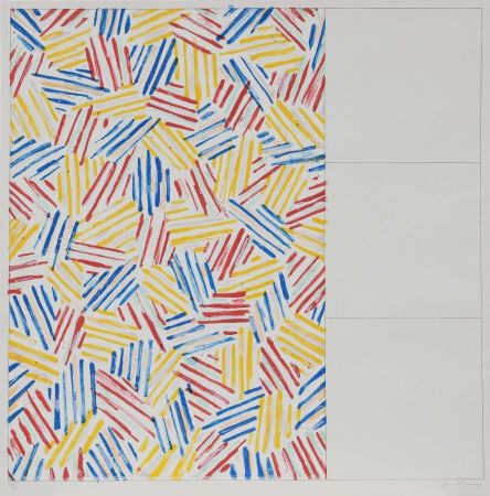 Литография Johns - #1 (After 'Untitled 1975')