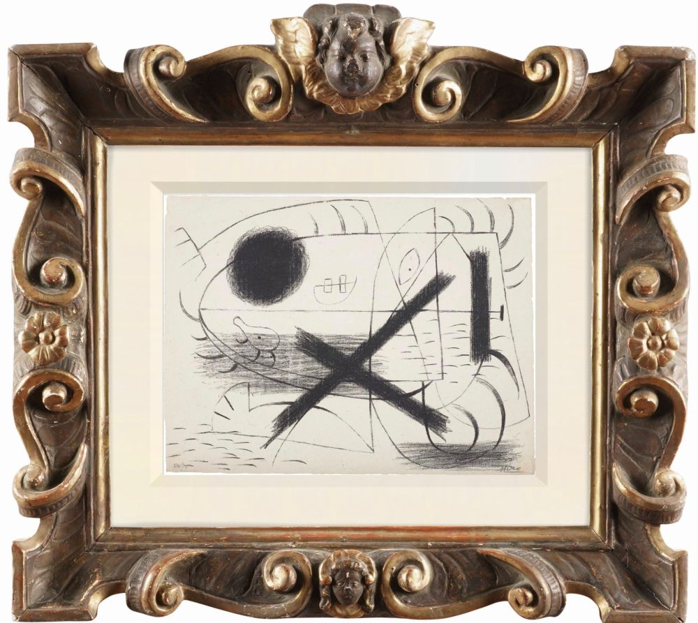 Литография Miró - 1 (First Lithographic piece ever known)