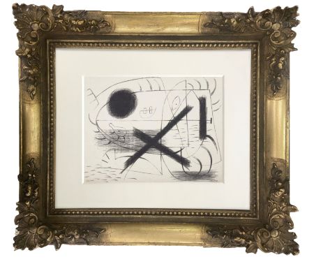 Литография Miró - 1 (First Lithographic piece ever known)