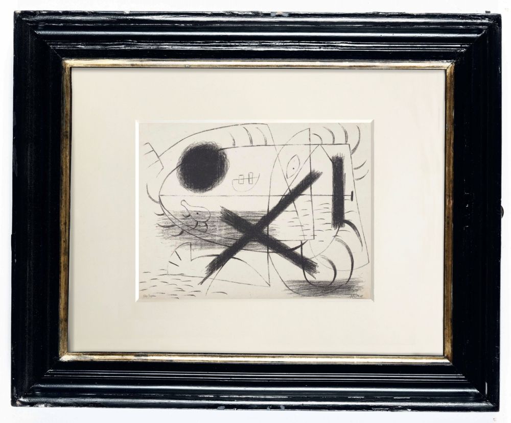 Литография Miró - 1 (First work on paper piece ever known)