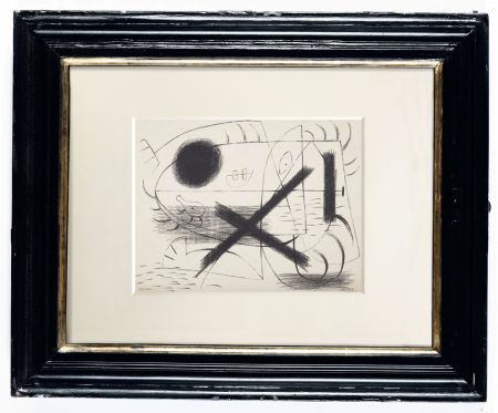 Литография Miró - 1 (First work on paper piece ever known)