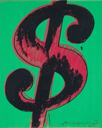 Сериграфия Warhol - $ (1), II.279