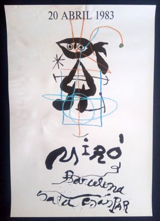 Афиша Miró - 20 Abril 1983 Sala Gaspar