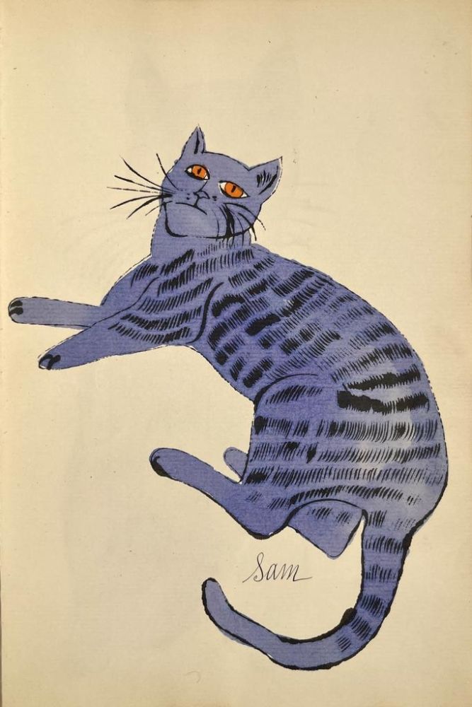 Гашение Warhol - 25 Cats Name[d] Sam and One Blue Pussy, IV.52B