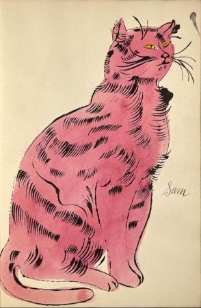 Литография Warhol - 25 Cats Name[d] Sam and One Blue Pussy, IV.56B