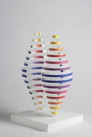 Многоэкземплярное Произведение Boto - 2 Demi cones avec anneaux de couleurs