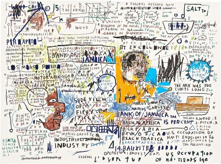 Сериграфия Basquiat - 50 Cent Piece