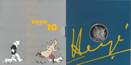 Многоэкземплярное Произведение Rémi - 75ème anniversaire de Tintin (Monnaie Royale de Belgique)
