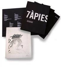 Иллюстрированная Книга Tàpies - 7 poemes a Tàpies