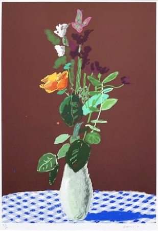 Нет Никаких Технических Hockney - 7th March 2021, More Flowers on a Table