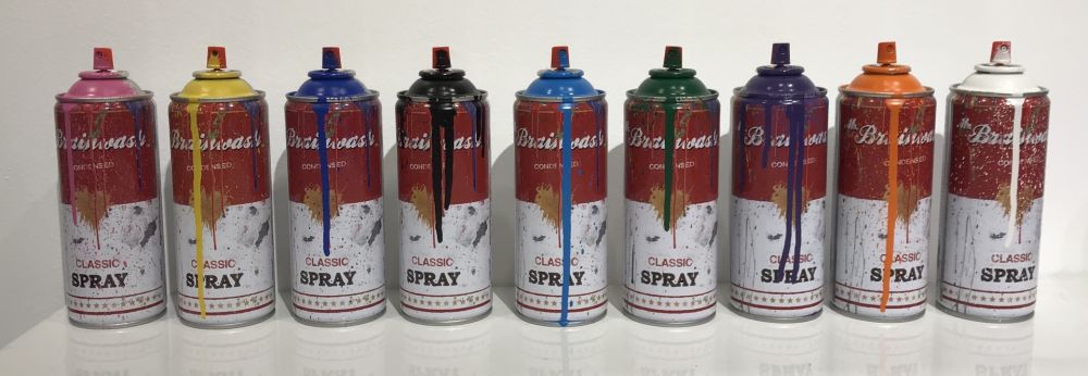 Нет Никаких Технических Mr. Brainwash - 9 Soup Spray Cans