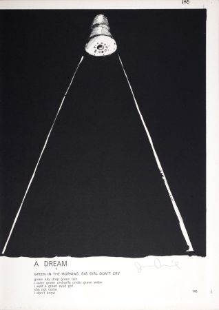 Литография Dine - A Dream, 1964