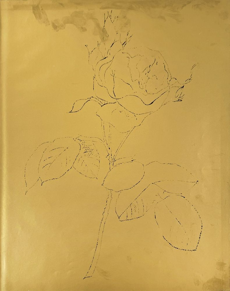 Литография Warhol - A Gold Book