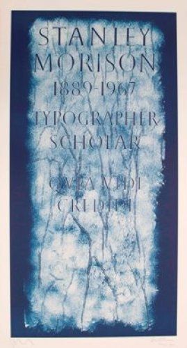 Литография Myles - A History of Type Design / Stanley Morison, 1889-1967 (London, England)