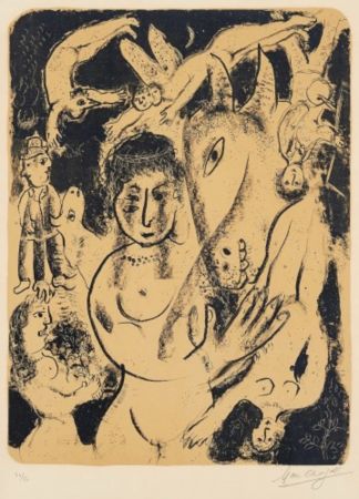 Литография Chagall - A Midsummer Night''s dream