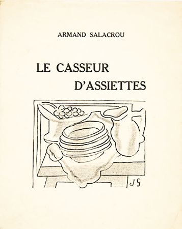 Иллюстрированная Книга Gris  - A. Salacrou : LE CASSEUR D'ASSIETTES. 5 LITHOGRAPHIES ORIGINALES (1924).