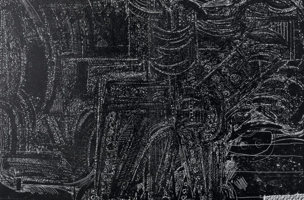 Литография Luginbühl - Abstract Composition,1964