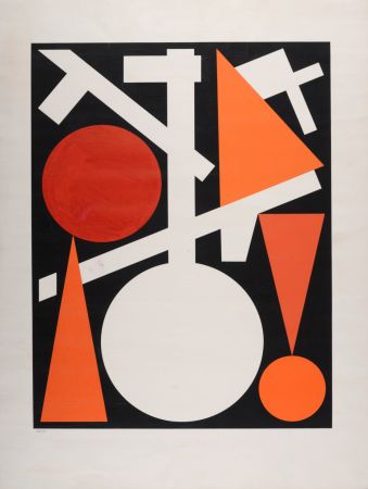 Сериграфия Herbin - Abstract Composition, 1959