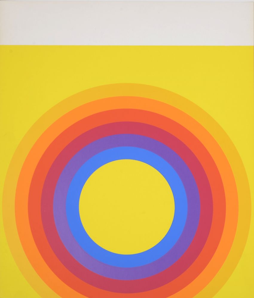 Сериграфия Bayer - Abstract composition, 1971