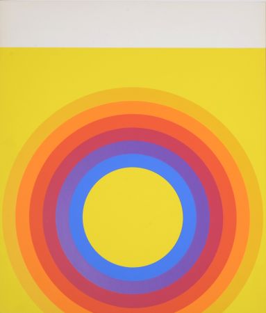 Сериграфия Bayer - Abstract composition, 1971