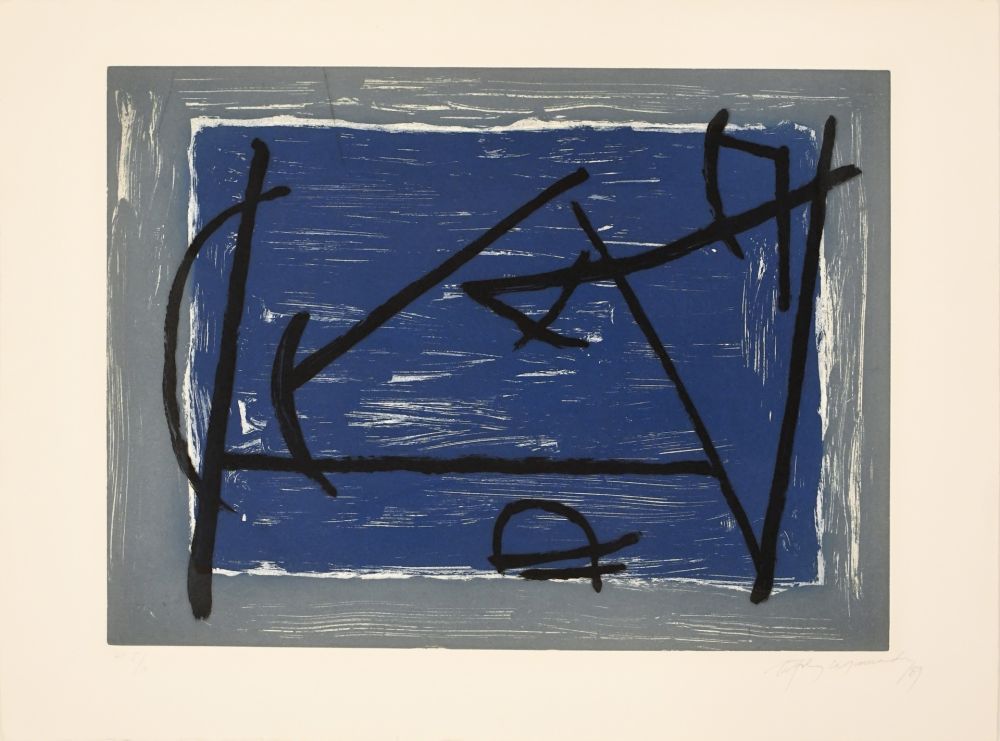 Офорт Ràfols Casamada - Abstracte