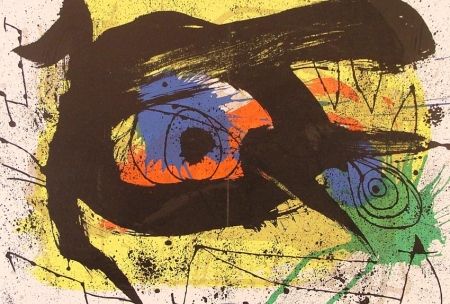 Литография Miró - Abstraction