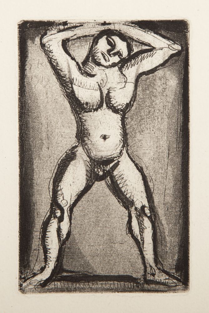 Гравюра Rouault - Acrobate II