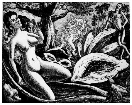 Гравюра Alejandro - Adam and Eve