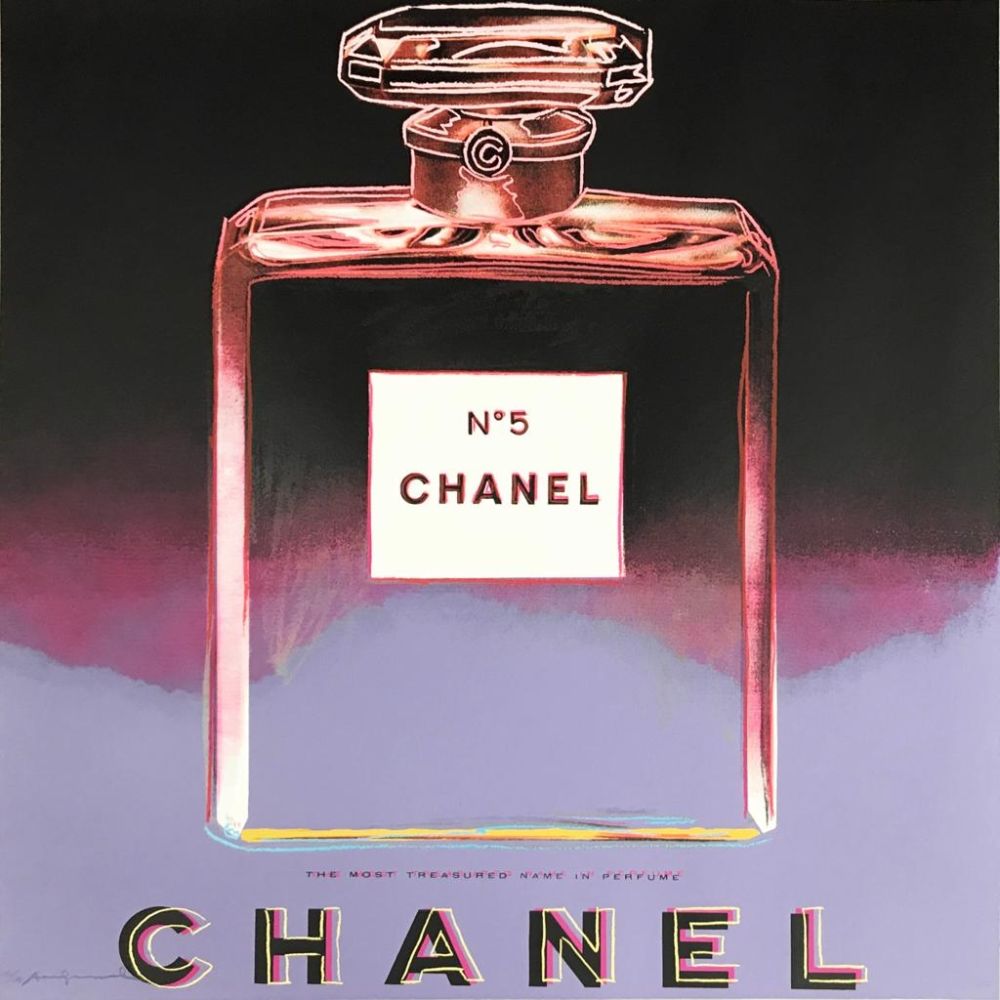 Сериграфия Warhol - Ads: Chanel II.354