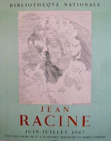 Афиша Villon - Affiche exposition Jean Racine BNF