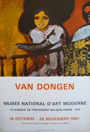 Афиша Van Dongen - Affiche exposition Musée d'art moderne
