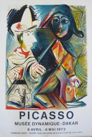 Афиша Picasso - Affiche exposition Musée dynamique de Dakar