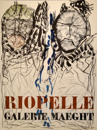 Афиша Riopelle - Affiche Galerie Maeght