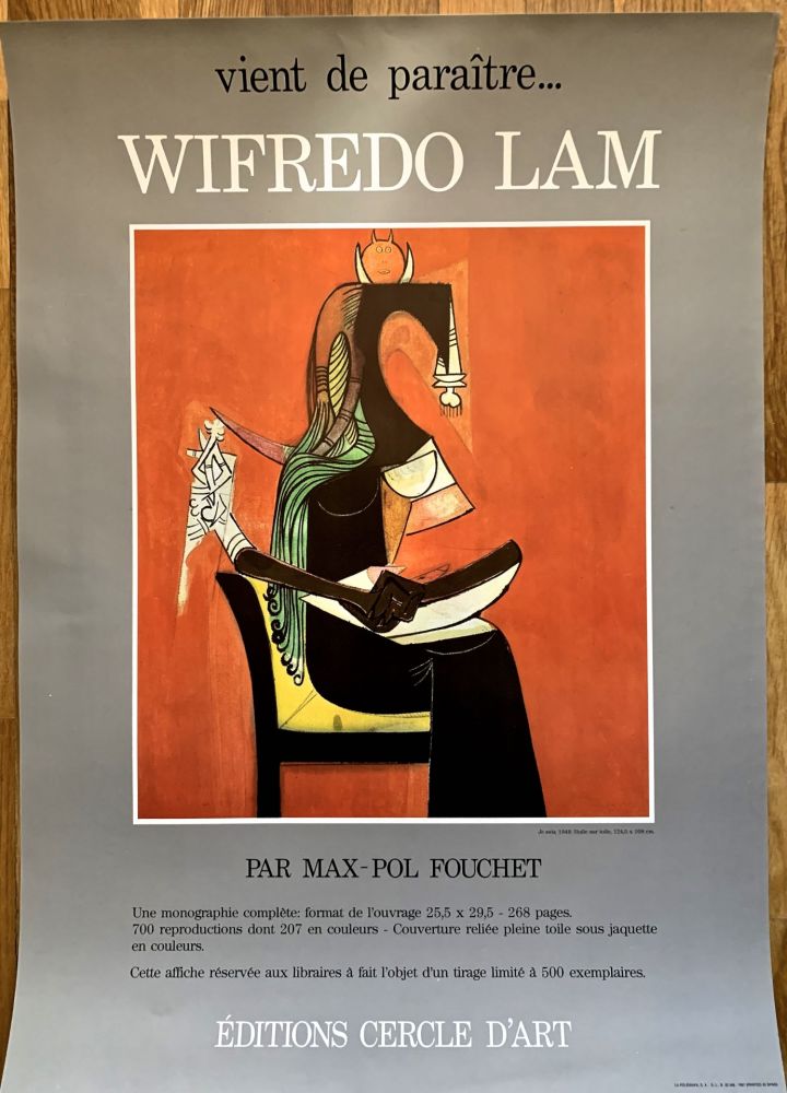 Гашение Lam - Affiche Monographie Lam