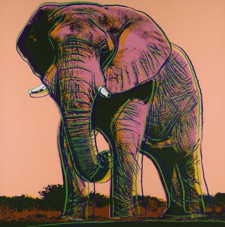 Сериграфия Warhol - African Elephant (FS II.293)