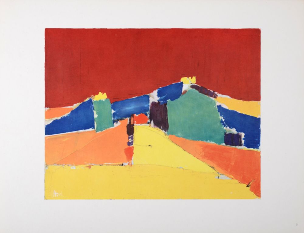 Гашение De Stael - Agrigente, 1960