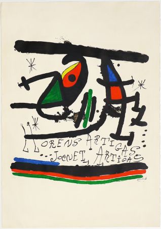 Литография Miró - A.L Exposición 1971