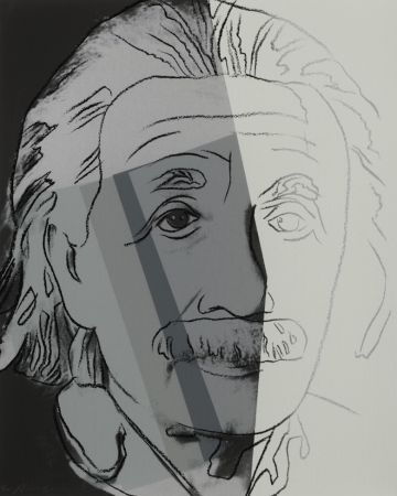 Сериграфия Warhol - Albert Einstein