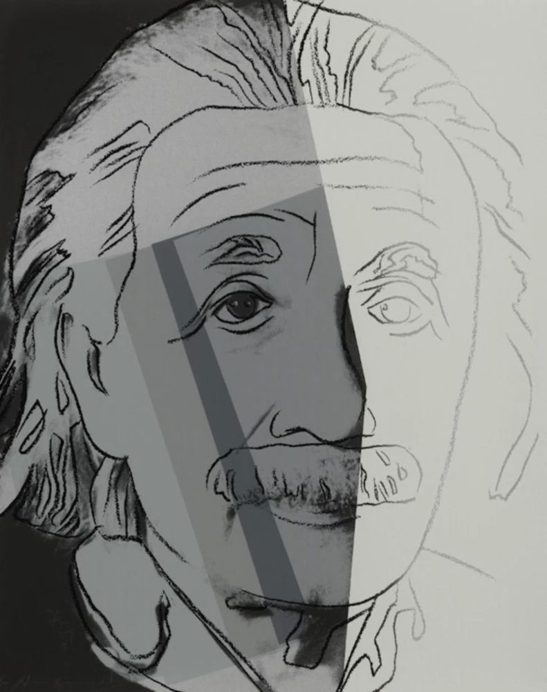 Сериграфия Warhol - Albert Einstein (FS.II 229)