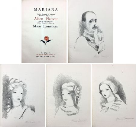 Иллюстрированная Книга Laurencin - Albert Flament : MARIANA (1932)