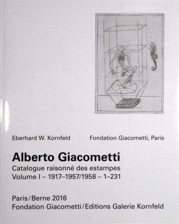 Иллюстрированная Книга Giacometti - Alberto Giacometti. Catalogue raisonné des estampes. 