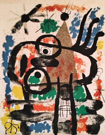 Литография Miró - Album 19, Planche 5