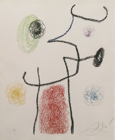 Литография Miró - ALBUM 21: ONE PLATE