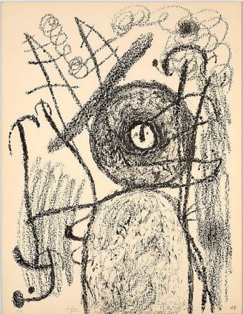 Литография Miró - Album 21 Planche 14