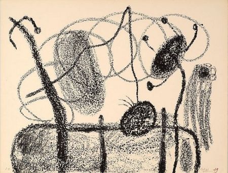 Литография Miró - Album 21 Planche 19